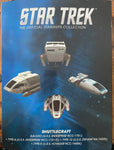 Eaglemoss Star Trek Shuttlecraft Set 1 Boxed with magazines