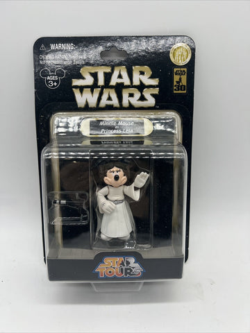 Star Wars Star Tours Minnie Mouse as Princess Leia