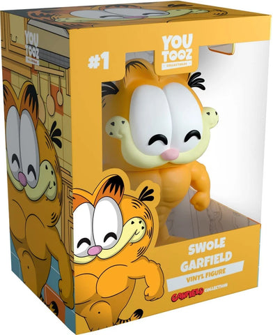 Youtooz Swole Garfield Vinyl Figure, 4.5"