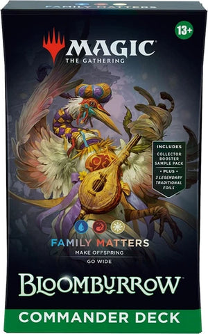 MTG Family Matters Commander Deck | Sealed Bloomburrow