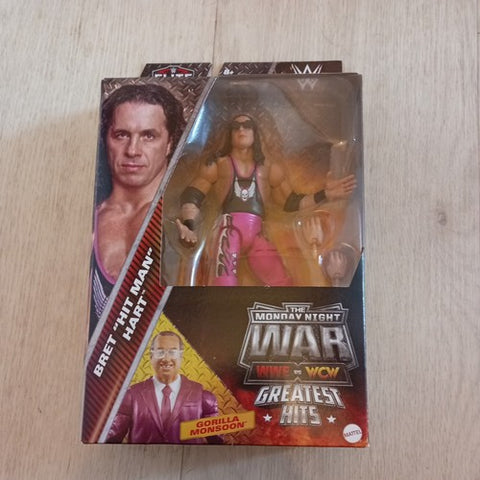 WWE Elite Collection Bret "Hit Man Hart" Monday Night War WWE vs. WCW