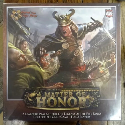 Legend of the Five Rings A MATTER OF HONOR CCG Learn to Play BNIB