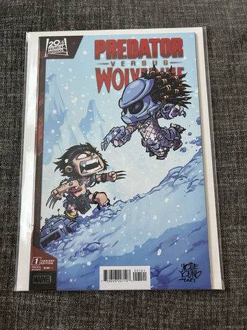 PREDATOR VERSUS WOLVERINE # 1 VARIANT