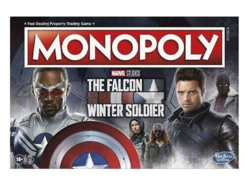 Monopoly Marvel Studios The Falcon and Winter Soldier Edition Board Game Sealed
