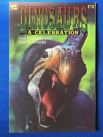 DINOSAURS: A Celebration #2 (1992) Egg Stealers And Earth Shakers; Marvel; VF+