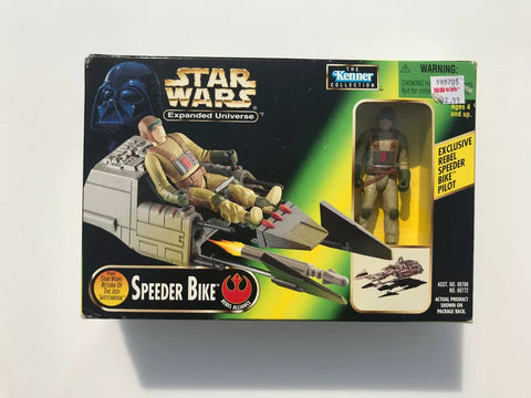 STAR WARS POTF2 SPEEDER BIKE (EXPANDED UNIVERSE) HASBRO