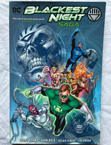 Blackest Night Saga TPB DC Comics Graphic Novel Paperback Green Lantern