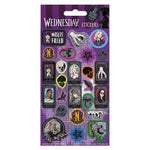 WEDNESDAY (TEAM WEDNESDAY) 25PC REUSEABLE PAPER STICKERS
