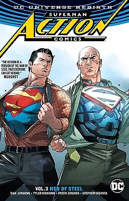 Superman: Action Comics Vol. 3: Men of Steel (Rebirth) by Jurgens, Dan