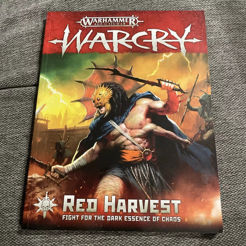 Warhammer Age of Sigmar Warcry Red Harvest Book Rules