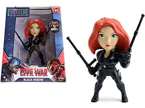 Marvel Captain America Civil War Black Widow 4 Inch Diecast Figure