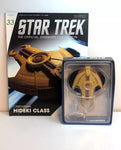 Eaglemoss Star Trek Starships #33 Hideki Class with Magazine