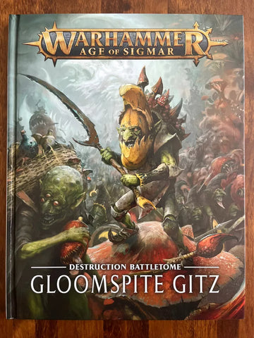 Warhammer Age Of Sigmar Destruction BATTLETOME GLOOMSPITE Gitz