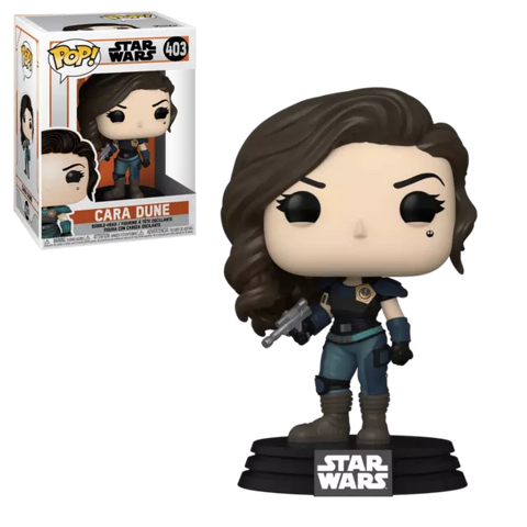 Funko Pop! Star Wars: The Mandalorian Cara Dune Rare Bobble-Head Figure No 403