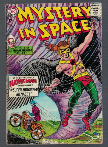 DC Comics MYSTERY IN SPACE no. 89 Super-Motorized Menace