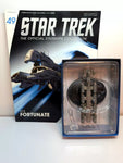 Star Trek Starship Eaglemoss ECS Fortunate with #49 Magazine