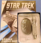 Eaglemoss Star Trek Axanar Cargo Ship from Enterprise Series New with Mag