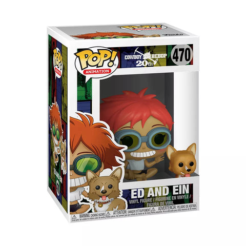 Funko Pop! Vinyl: Cowboy Bebop - Ed and Ein #470