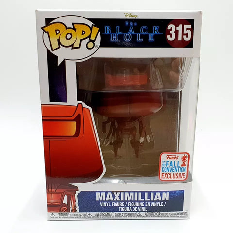 Funko Pop! The Black Hole #315 Maximillian 2017 Fall Convention Exclusive B12 Damaged Box