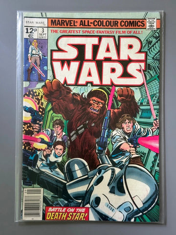 Marvel Star Wars comic #3 Sept 1977