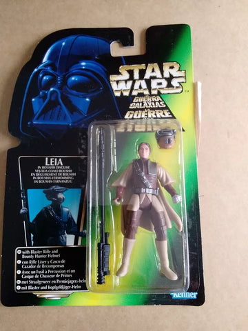Star Wars Power of The Force (Euro) - Princess Leia in Boushh Disguise Figure