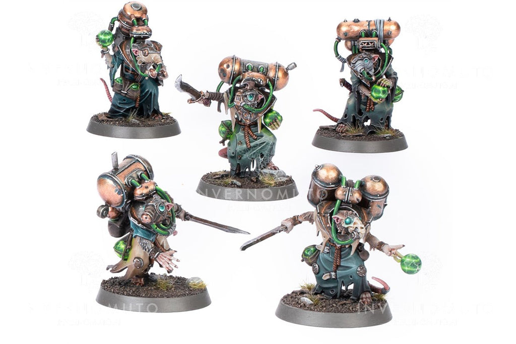 SKAVEN ACOLYTE GLOBADIERS BODY A - Bits & Kits SKAVEN ACOLYTE GLOBADIERS BODY A - Bits & Kits