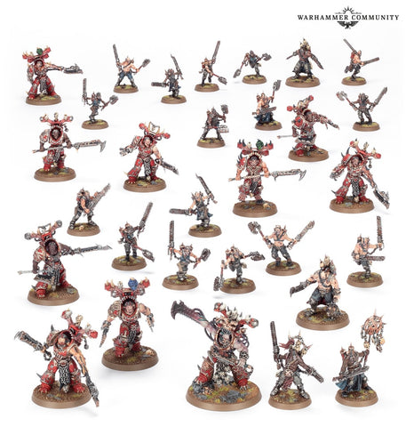 Warhammer 40k – World Eaters – Gorestorm Slaughterpack Battleforce