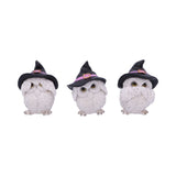 Three Wise Feathered Familiars 9cm - 45
