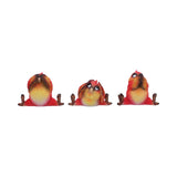 Three Wise Birds 9.8cm - 100