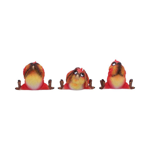 Three Wise Birds 9.8cm - 100