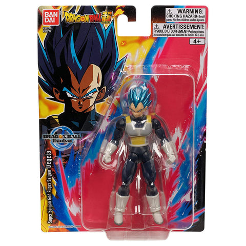 Dragon Ball Evolve Super Saiyan God 5-inch Action Figure Blue Evolved Vegeta