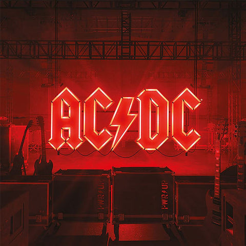AC/DC (Pwr/Up) 40 X 40cm 38mm Deep Canvas