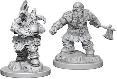 D&D Nolzur's Marvelous Miniatures Dwarf Barbarian