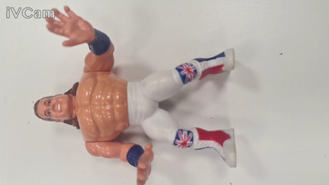 Hasbro WWF Vintage Figure Loose  - The British Bulldog