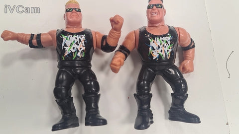 Hasbro WWF Vintage Figure Loose  - The Nasty Boys Nobs and Sags