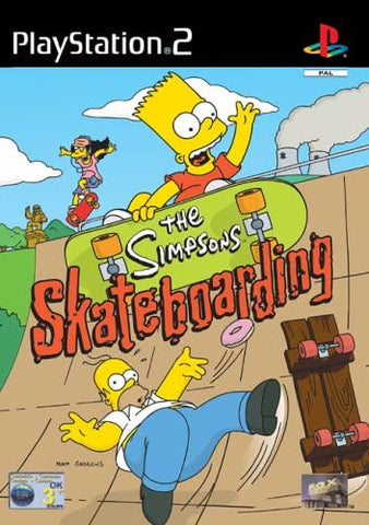 The Simpsons Skateboarding PS2 Playstation 2