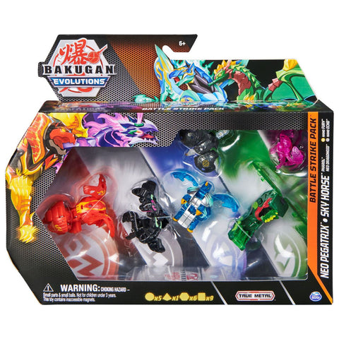 Bakugan Evolutions Neo Pegatrix & Sky Horse Battle Strike Pack