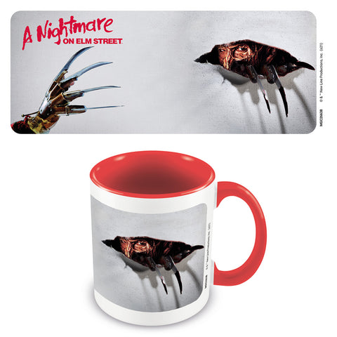 A Nightmare on Elm Street (Ripped) Red  Coloured Inner Mug