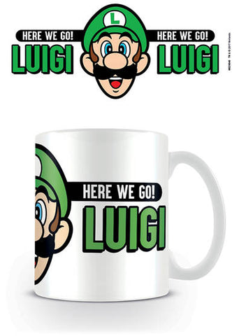 Super Mario "Here we go Luigi" -mug