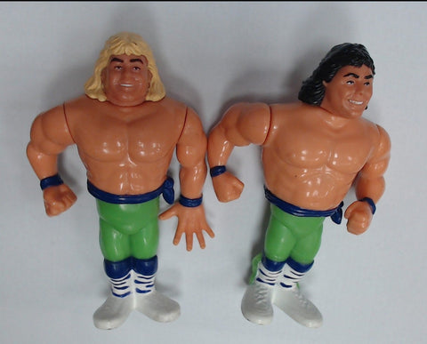 Hasbro WWF Vintage Figure Loose  - "The Rockers" Marty Jannetty & Shawn Michaels