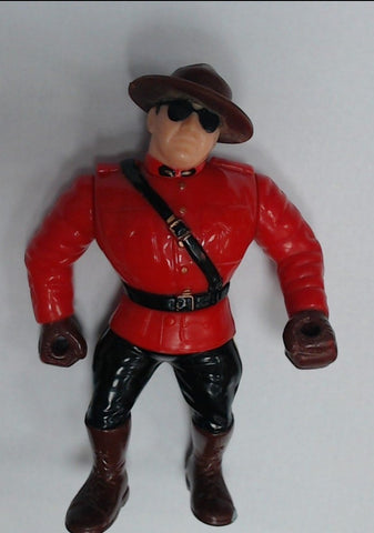 Hasbro WWF Vintage Figure Loose  - The Mountie