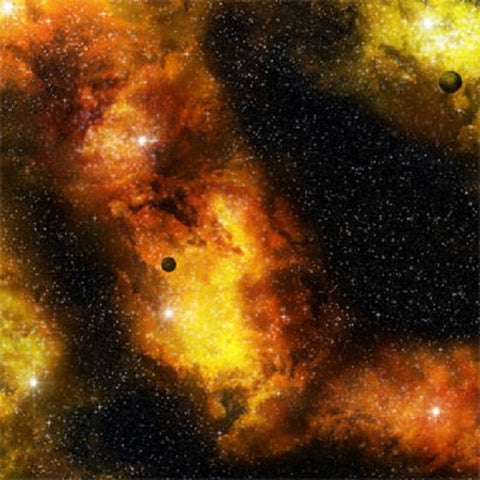 Fiery Nebula Space Mat (36" x 36") gaming mat