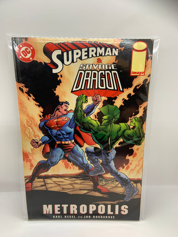 Superman & savage dragon - Metropolis