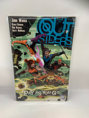Outsiders pay as you go Graphic Novel