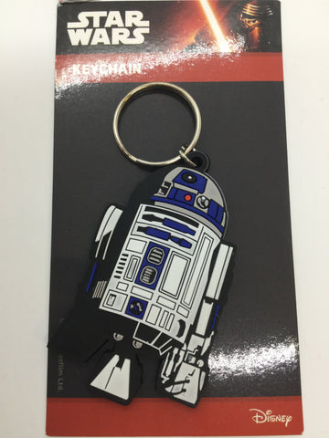 Star Wars rubber key ring R2-D2