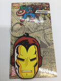 Marvel Iron Man Face Rubber Keychain Classic