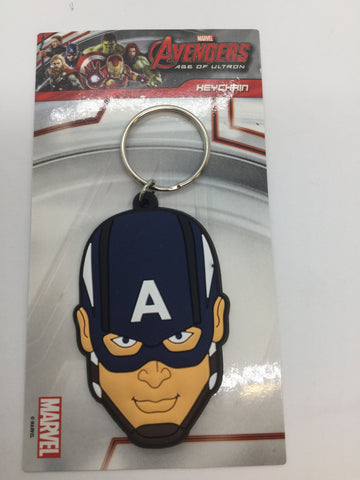 Marvel rubber key chain captain America Movie
