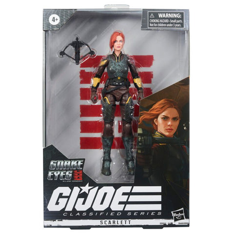 HASBRO G.I. Joe Classified Series – Snake Eyes: G.I. Joe Origins Scarlett 20 figure 15cm