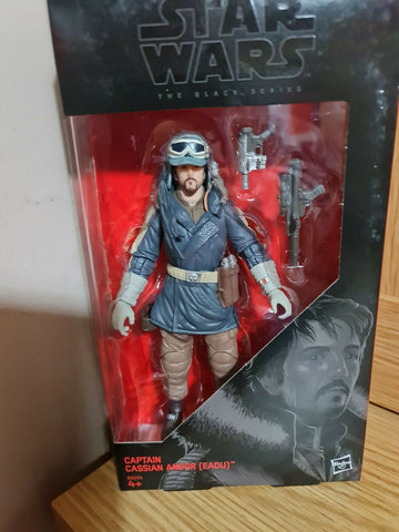STAR WARS THE BLACK SERIES CAPTAIN CASSIAN ANDOR 6 Inch Figure Brand New