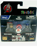 Winter Soldier & Captain America MiniMates Diamond Select Toys Figures